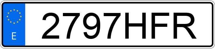 Numer rejestracyjny 2797HFR posiada BMW X1 Numer rejestracyjny 2797HFR posiada BMW X1