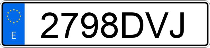 Numer rejestracyjny 2798DVJ posiada PEUGEOT 206 Numer rejestracyjny 2798DVJ posiada PEUGEOT 206