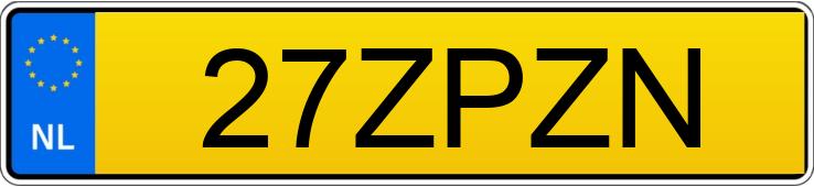 Numer rejestracyjny 27ZPZN posiada PEUGEOT 207