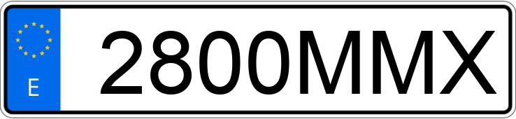 Numer rejestracyjny 2800MMX posiada MERCEDES GLE (167)