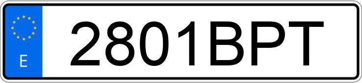 Numer rejestracyjny 2801BPT posiada NISSAN MICRA Numer rejestracyjny 2801BPT posiada NISSAN MICRA