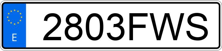 Numer rejestracyjny 2803FWS posiada RENAULT MEGANE Numer rejestracyjny 2803FWS posiada RENAULT MEGANE