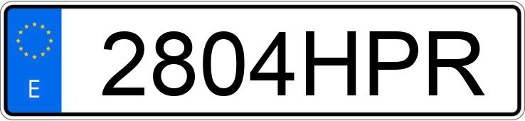 Numer rejestracyjny 2804HPR posiada FORD MONDEO Numer rejestracyjny 2804HPR posiada FORD MONDEO