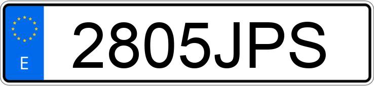 Numer rejestracyjny 2805JPS posiada TOYOTA YARIS Numer rejestracyjny 2805JPS posiada TOYOTA YARIS