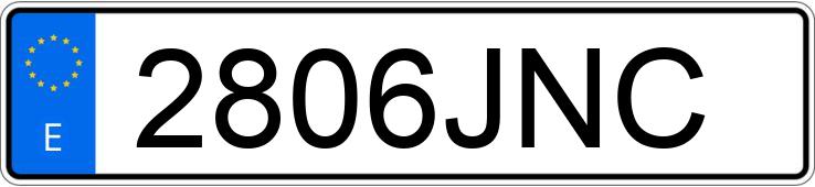 Numer rejestracyjny 2806JNC posiada SEAT IBIZA Numer rejestracyjny 2806JNC posiada SEAT IBIZA