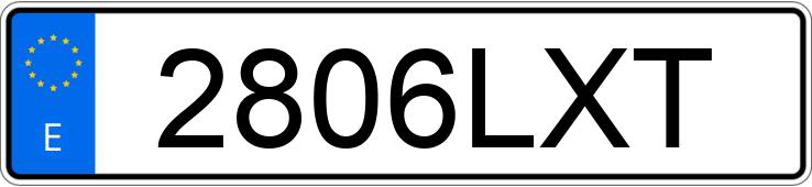 Numer rejestracyjny 2806LXT posiada FORD RANGER Numer rejestracyjny 2806LXT posiada FORD RANGER