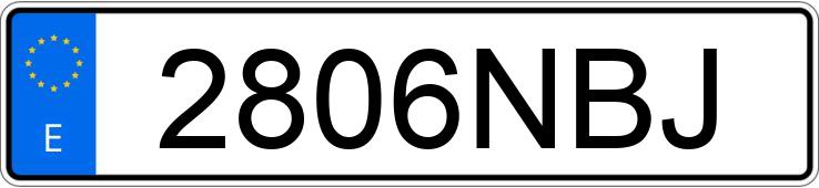 Numer rejestracyjny 2806NBJ posiada VOLKSWAGEN TRANSPORTER Numer rejestracyjny 2806NBJ posiada VOLKSWAGEN TRANSPORTER