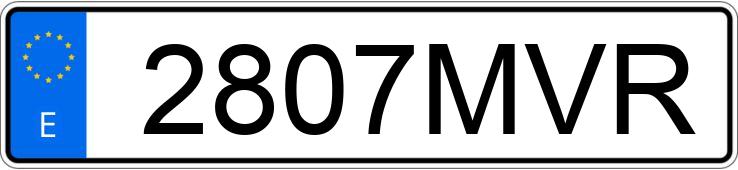 Numer rejestracyjny 2807MVR posiada PEUGEOT 5008 Numer rejestracyjny 2807MVR posiada PEUGEOT 5008