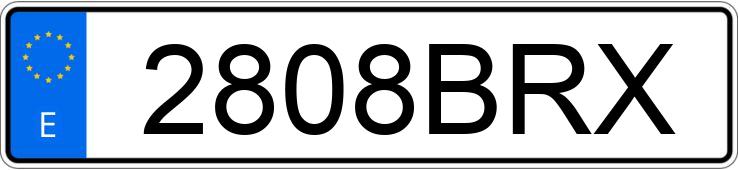 Numer rejestracyjny 2808BRX posiada RENAULT LAGUNA Numer rejestracyjny 2808BRX posiada RENAULT LAGUNA