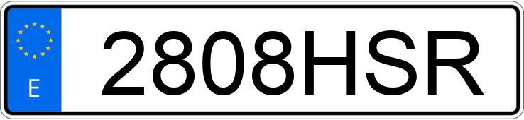 Numer rejestracyjny 2808HSR posiada MERCEDES CLA (117)