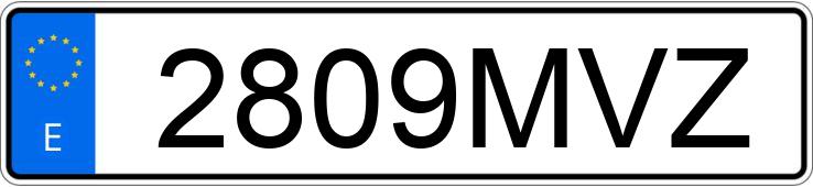 Numer rejestracyjny 2809MVZ posiada JAGUAR F PACE Numer rejestracyjny 2809MVZ posiada JAGUAR F PACE