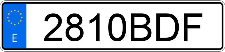 Numer rejestracyjny 2810BDF posiada VOLVO S80 Numer rejestracyjny 2810BDF posiada VOLVO S80