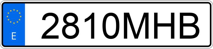 Numer rejestracyjny 2810MHB posiada MERCEDES GLC (253)