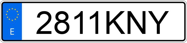 Numer rejestracyjny 2811KNY posiada AUDI Q5 Numer rejestracyjny 2811KNY posiada AUDI Q5