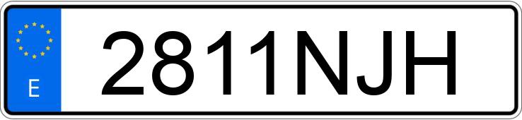 Numer rejestracyjny 2811NJH posiada MAZDA CX-30