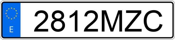 Numer rejestracyjny 2812MZC posiada TOYOTA RAV4 Numer rejestracyjny 2812MZC posiada TOYOTA RAV4