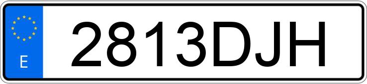 Numer rejestracyjny 2813DJH posiada VOLKSWAGEN GOLF Numer rejestracyjny 2813DJH posiada VOLKSWAGEN GOLF