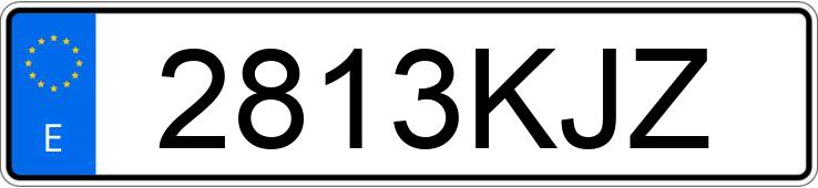 Numer rejestracyjny 2813KJZ posiada TOYOTA RAV4 Numer rejestracyjny 2813KJZ posiada TOYOTA RAV4