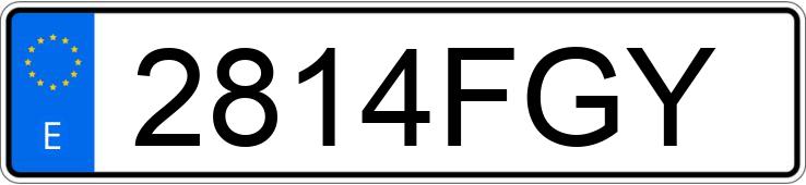 Numer rejestracyjny 2814FGY posiada CITROEN C4 Numer rejestracyjny 2814FGY posiada CITROEN C4