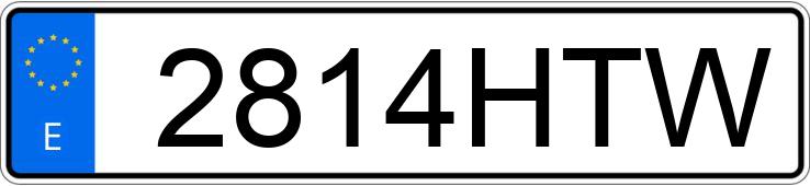 Numer rejestracyjny 2814HTW posiada CITROEN NEMO Numer rejestracyjny 2814HTW posiada CITROEN NEMO