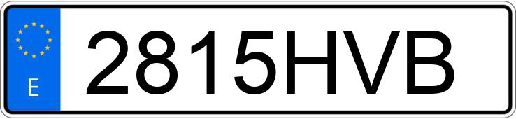 Numer rejestracyjny 2815HVB posiada KIA RIO Numer rejestracyjny 2815HVB posiada KIA RIO