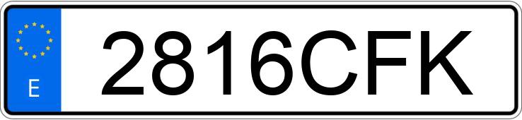 Numer rejestracyjny 2816CFK posiada OPEL ASTRA Numer rejestracyjny 2816CFK posiada OPEL ASTRA