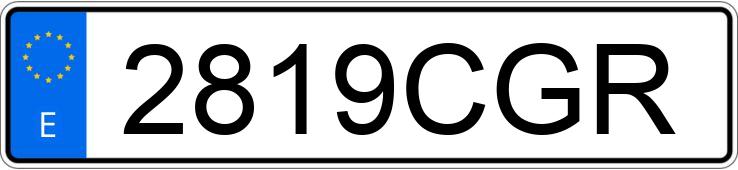 Numer rejestracyjny 2819CGR posiada VOLVO S60 Numer rejestracyjny 2819CGR posiada VOLVO S60