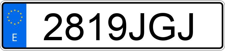 Numer rejestracyjny 2819JGJ posiada HYUNDAI TUCSON Numer rejestracyjny 2819JGJ posiada HYUNDAI TUCSON