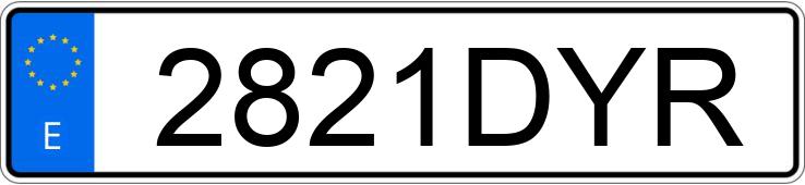 Numer rejestracyjny 2821DYR posiada BMW SERIE 3 Numer rejestracyjny 2821DYR posiada BMW SERIE 3