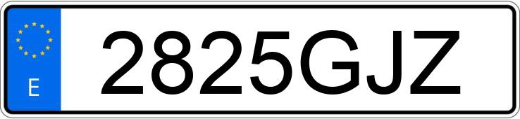 Numer rejestracyjny 2825GJZ posiada BMW SERIE 1 Numer rejestracyjny 2825GJZ posiada BMW SERIE 1