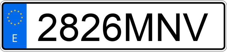 Numer rejestracyjny 2826MNV posiada BMW S Numer rejestracyjny 2826MNV posiada BMW S