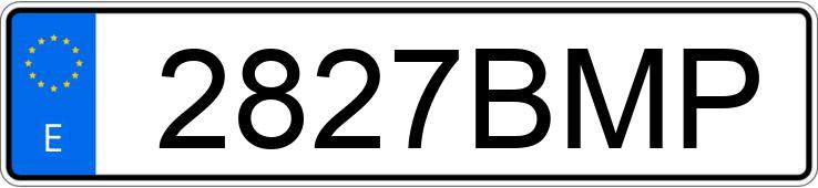 Die Registrierungsnummer 2827BMP hat NISSAN TERRANO II Die Registrierungsnummer 2827BMP hat NISSAN TERRANO II