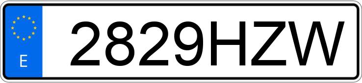 Numer rejestracyjny 2829HZW posiada FORD KA Numer rejestracyjny 2829HZW posiada FORD KA