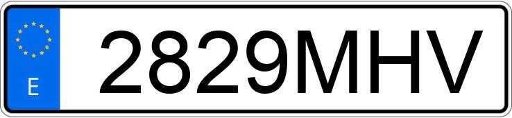 Numer rejestracyjny 2829MHV posiada RENAULT CLIO