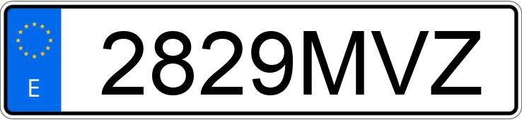 Numer rejestracyjny 2829MVZ posiada SKODA SCALA Numer rejestracyjny 2829MVZ posiada SKODA SCALA