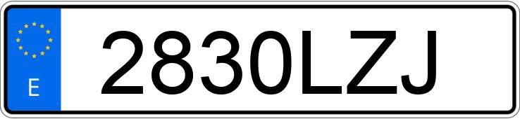 Numer rejestracyjny 2830LZJ posiada OPEL CORSA