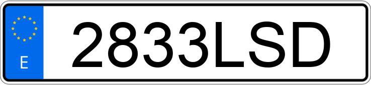 Numer rejestracyjny 2833LSD posiada KYMCO SUPER DINK Numer rejestracyjny 2833LSD posiada KYMCO SUPER DINK