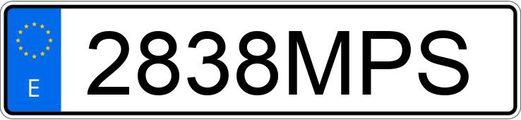 Numer rejestracyjny 2838MPS posiada CITROEN BERLINGO Numer rejestracyjny 2838MPS posiada CITROEN BERLINGO