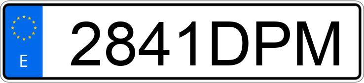 Numer rejestracyjny 2841DPM posiada SUZUKI SWIFT Numer rejestracyjny 2841DPM posiada SUZUKI SWIFT