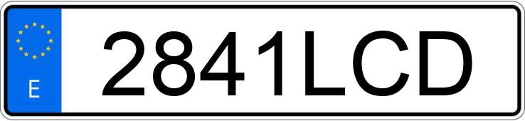 Numer rejestracyjny 2841LCD posiada RENAULT KADJAR