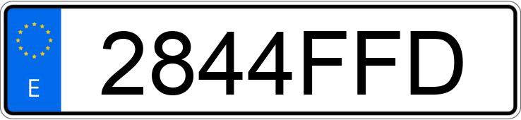 Numer rejestracyjny 2844FFD posiada HYUNDAI H-100 Numer rejestracyjny 2844FFD posiada HYUNDAI H-100