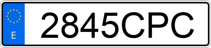 Numer rejestracyjny 2845CPC posiada AUDI A6 Numer rejestracyjny 2845CPC posiada AUDI A6