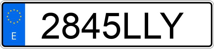 Numer rejestracyjny 2845LLY posiada DACIA SANDERO STEPWAY