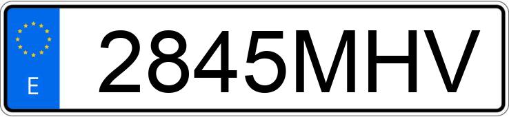 Numer rejestracyjny 2845MHV posiada SYM FIDDLE 125
