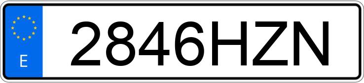 Numer rejestracyjny 2846HZN posiada OPEL INSIGNIA