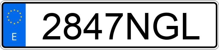 Numer rejestracyjny 2847NGL posiada VOLKSWAGEN TIGUAN Numer rejestracyjny 2847NGL posiada VOLKSWAGEN TIGUAN