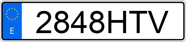 Numer rejestracyjny 2848HTV posiada NISSAN QASHQAI+2