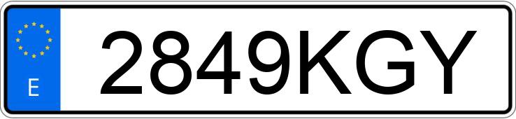 Numer rejestracyjny 2849KGY posiada OPEL CORSA Numer rejestracyjny 2849KGY posiada OPEL CORSA