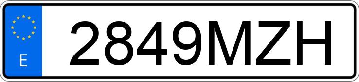 Numer rejestracyjny 2849MZH posiada PORSCHE 911 Numer rejestracyjny 2849MZH posiada PORSCHE 911