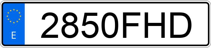 Numer rejestracyjny 2850FHD posiada AUDI A4 Numer rejestracyjny 2850FHD posiada AUDI A4